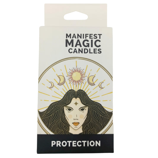 Manifest-Magiekerzen (12er-Pack) – Elfenbein – Schutz