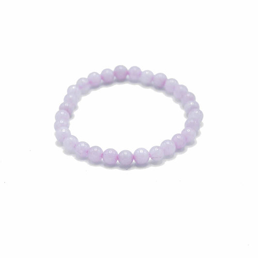 Edelstein-Manifestationen-Armband – Rosenquarz – Liebe