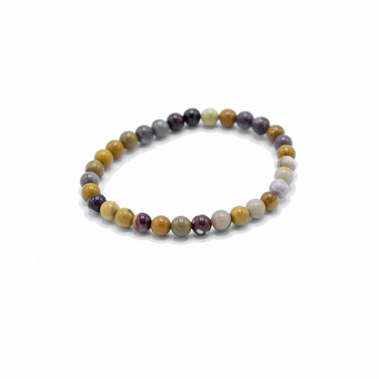 Edelstein-Manifestationen-Armband – seltenes Mookiat – Weisheit