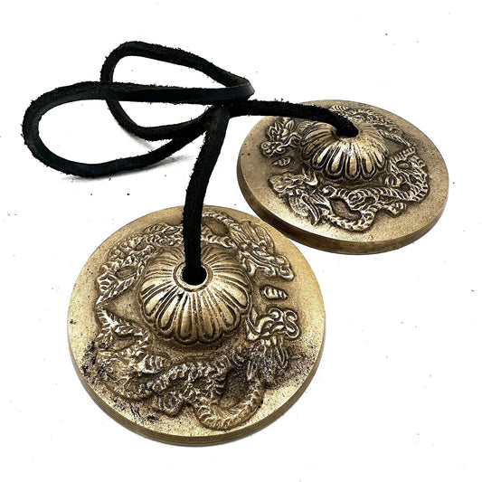 Tibetischer Tingsha-Drache – ca. 7,4 cm