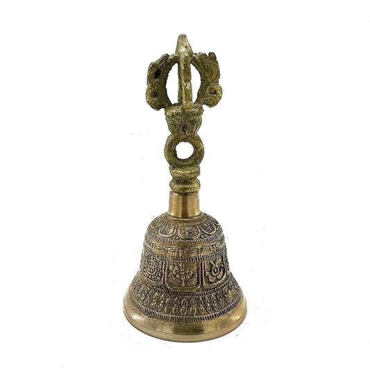 Mittlere tibetische Tingsha-Glocke – 6 x 11,5 cm