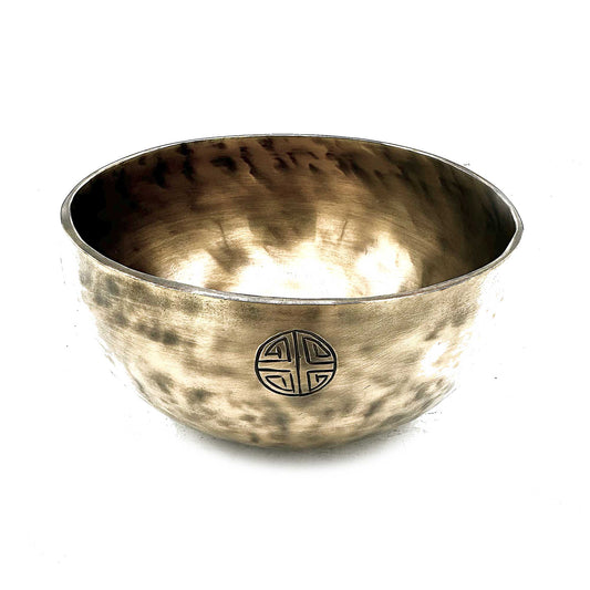 Große nepalesische Mondschale – (ca. 850 g) – 17 cm