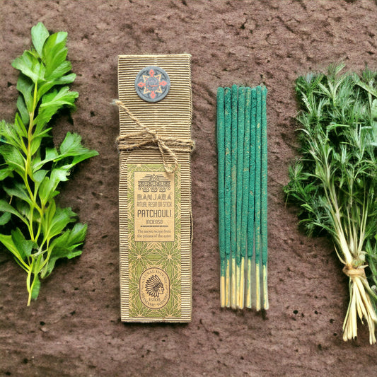 Ritualharz auf Stick – Patchouli