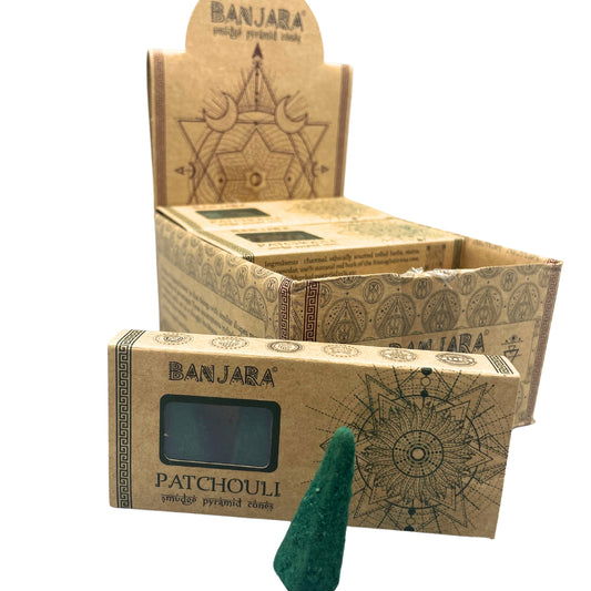 Banjara Smudge Pyramidenkegel – Patchouli