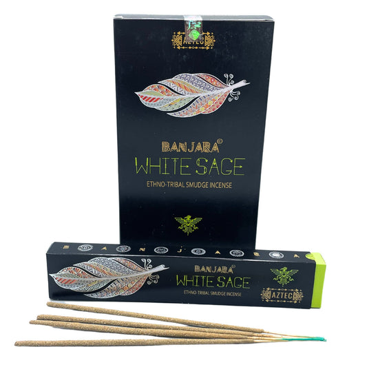 Banjara Tribal Smudge Weihrauch – Weißer Salbei