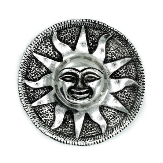 Sonnen-Räucherstäbchenhalter aus poliertem Aluminium, 9 m