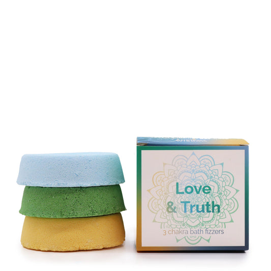 Chakra Badebombe – Kleine Box – Liebe & Wahrheit