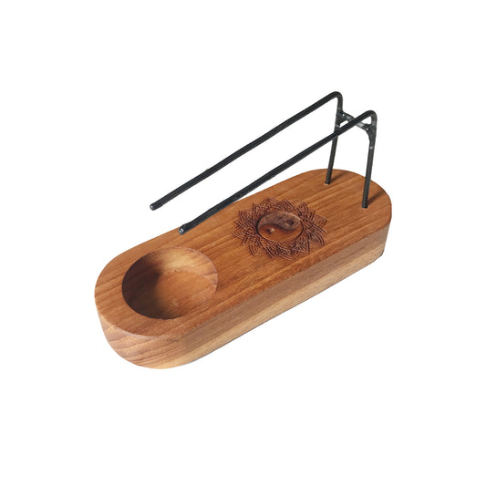 Small Palo Santo Heater – Teakwood – Yin &amp; Yang Design