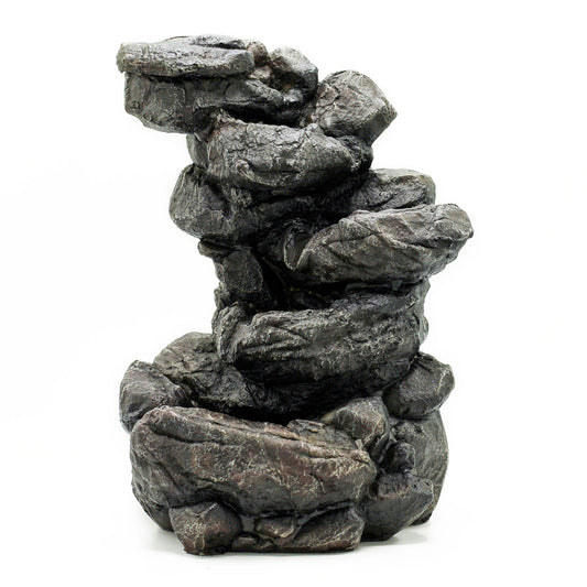 Tischwasserspiel – 35 cm – natürliche Felsformation