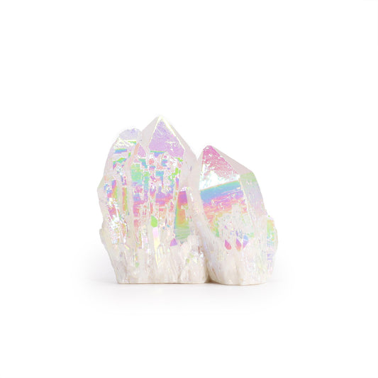 Mittelverstärkter natürlicher Quarz - Aura Angel Quartz (approx 100-150gm 7-10cm)