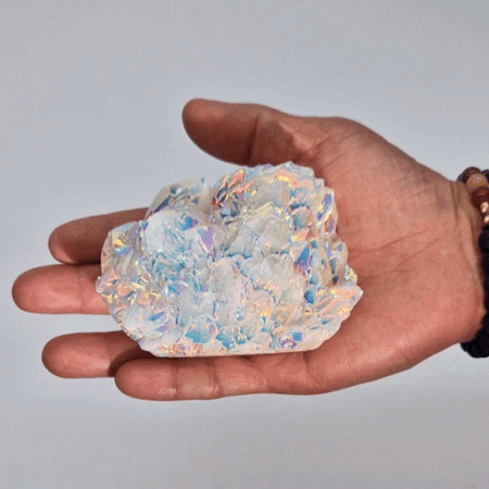 Großerverstärkter natürlicher Quarz - Aura Angel Quartz (approx 300-450gm 8-15cm)