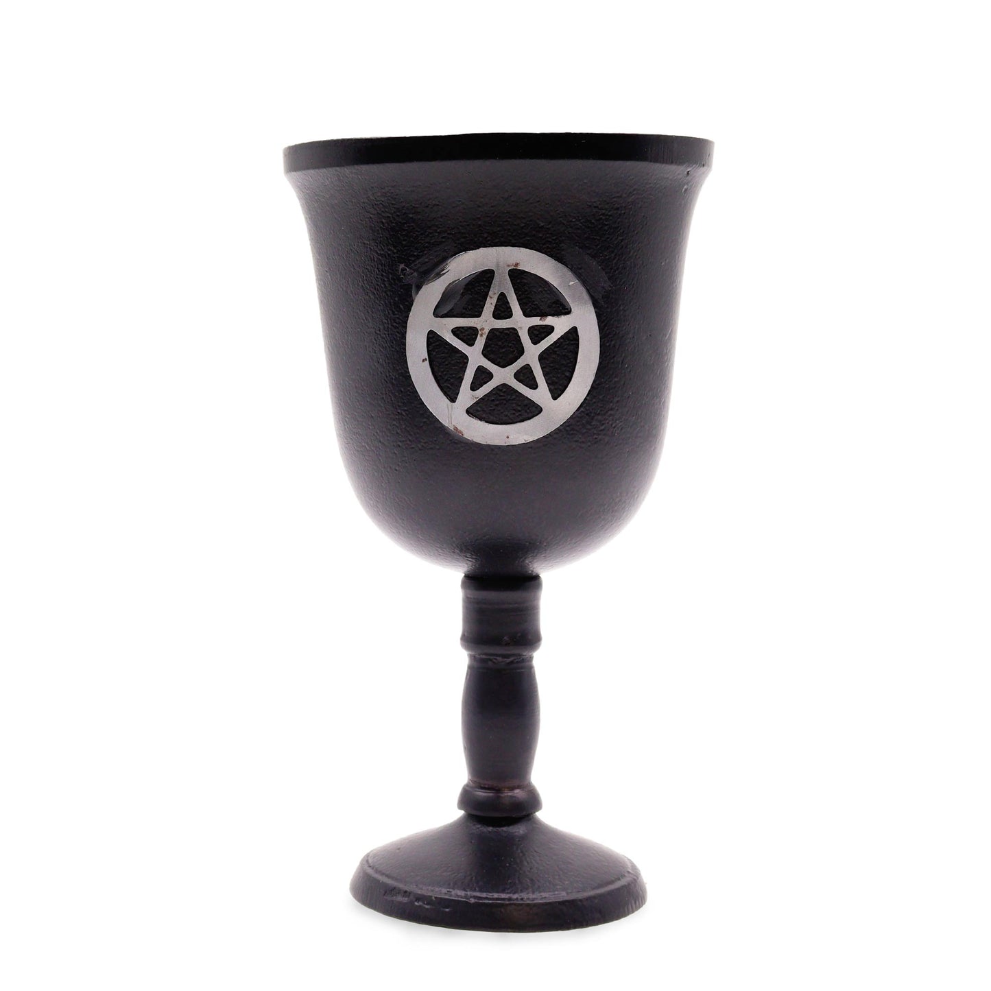 Ritual chalice made of iron – Pentagon – 20 x 11 cm