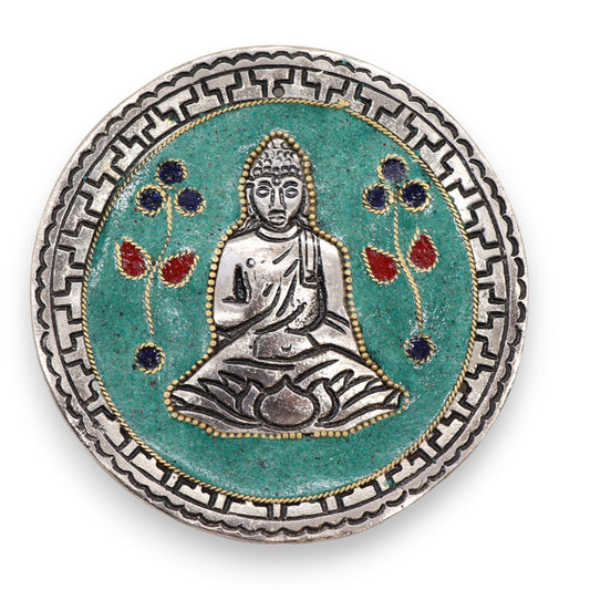 Buddha Green Decor Räucherstäbchenhalter 10 cm