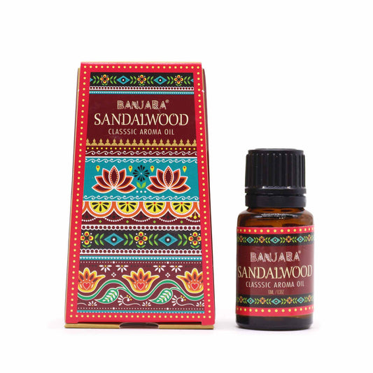 Banjara Indisches Duftöl 10 ml – Sandelholz