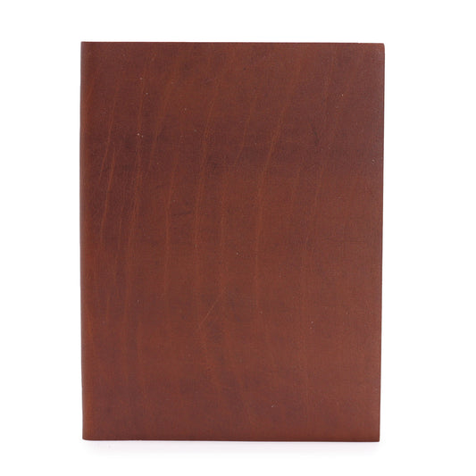 Dark Tan Daily Notebook – 100 lined pages – 20 x 15 cm