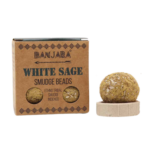 Banjara Smudge Räucherperle - Weißer Salbei