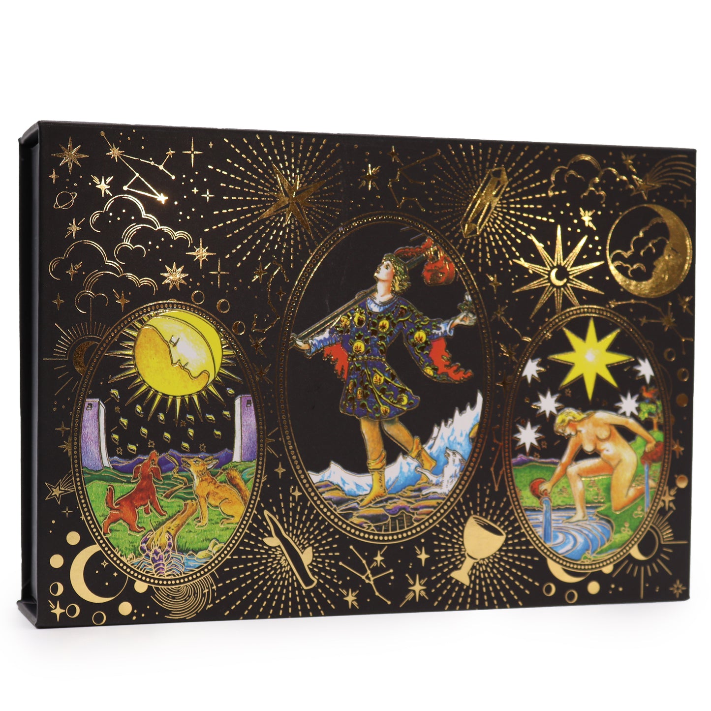 Goldfolien-Tarot – Let the Magic Begin – Geschenkset