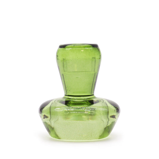 Set mit 2 Pilz-Flip-Dinnerkerzen/Teelichthaltern – Garden Jade