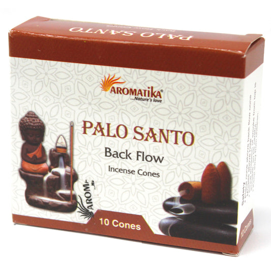 Aromatica Backflow-Räucherkegel – Palo Santo