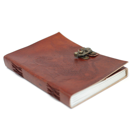 Leather Dragon Notebook (20 x 15 cm)