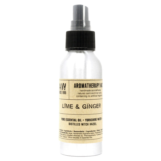 100 ml ätherisches Ölspray – Limette und Ingwer