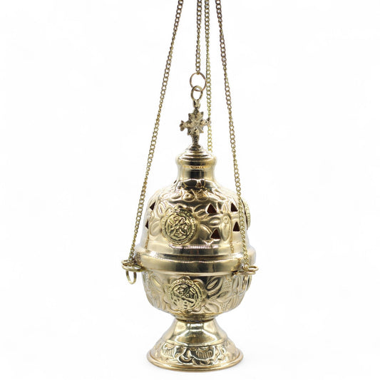 Hängender Räucherbrenner aus Messing