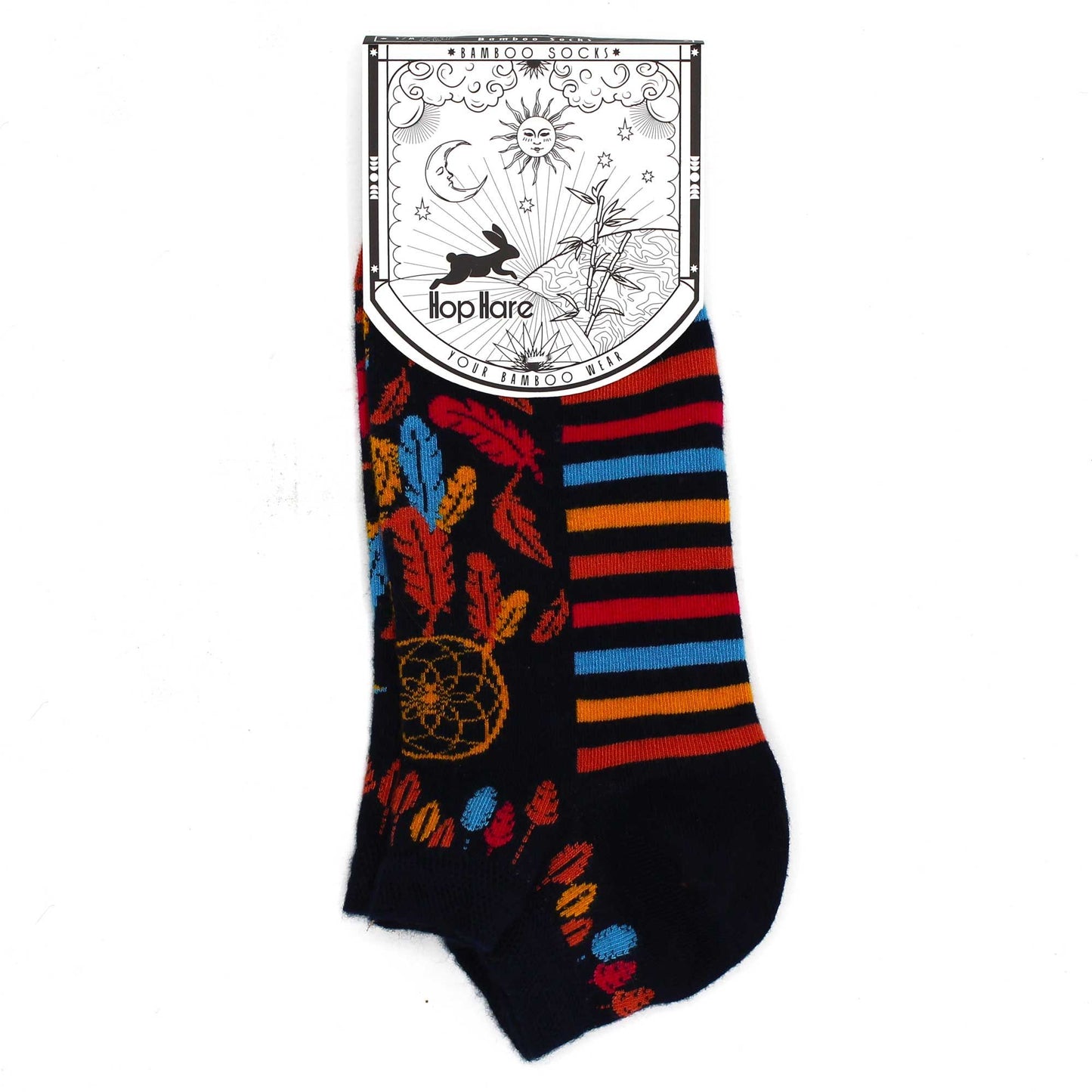 Hop Hare Bambussocken Low (Größe S/M 36–40) – Dreamcatcher