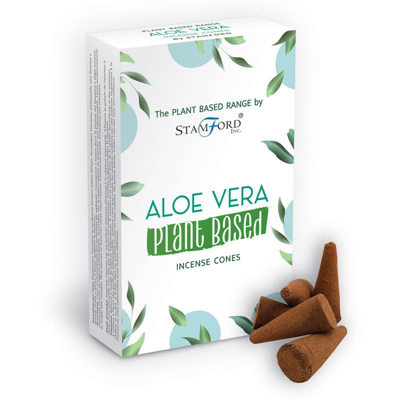Pflanzliche Räucherkegel - Aloe Vera