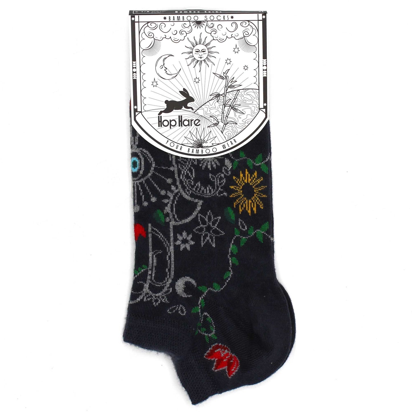 Hop Hare Bambussocken Low (Größe S/M 36–40) – Hamsa