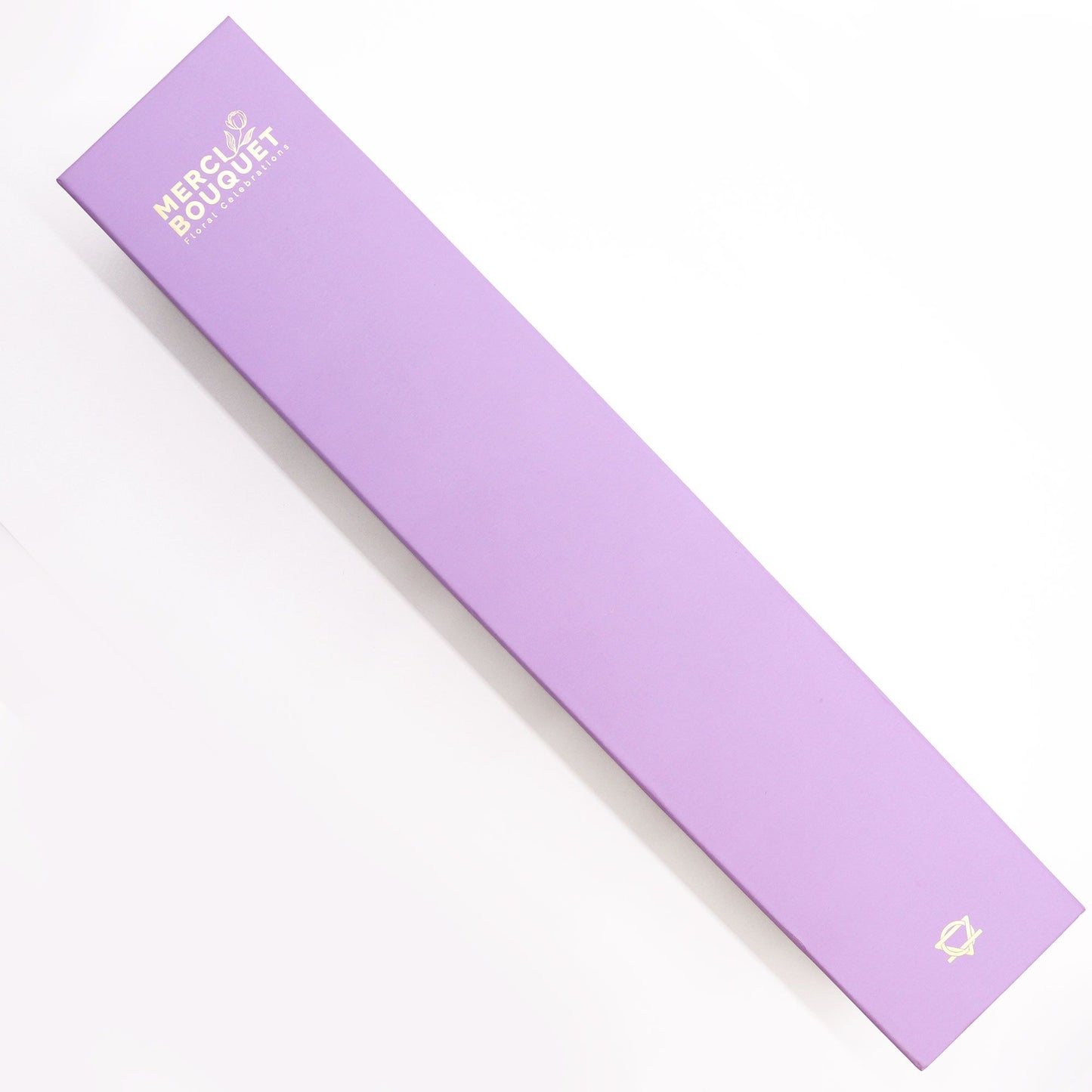 Seifenblumen-Geschenkbox – Lavender Rose & Carnation (Extra Long Box)