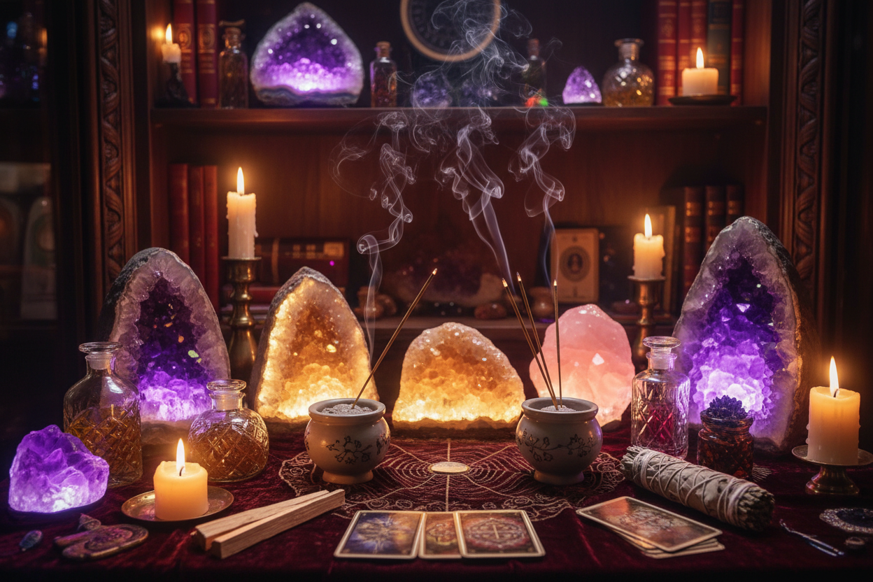 Mystische spirituelle Atmosphäre