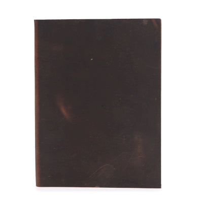 Black-brown daily notebook – 100 lined pages – 20 x 15 cm